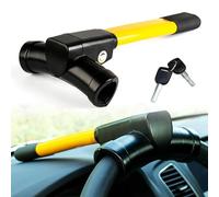 Antifurto Auto per BMW 3 5 7 X5 X6 Series E90 E92 E93, Blocca Sterzo per Auto, Bloccasterzo Antifurto ad Alta Sicurezza Auto con 2 Chiavi