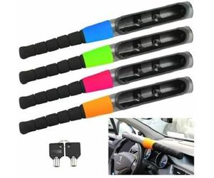Antifurto Auto Universale, Bloccasterzo a forma di Mazza da Baseball per Auto, Furgoni e Camper, Antifurto Auto Meccanico, Blocca Volante - BASEBALL LOCK varie colorazioni