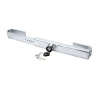 Antifurto Blocca Porte Posteriore Zanna 2 in Acciaio Cromato Regolabile 34-48 cm