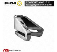 ANTIFURTO BLOCCADISCO BLOCCA DISCO RUOTA XENA SUPER RESISTENTE ACCIAIO TEMPRATO