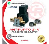 Antifurto Camion 24v Interrompe il Passaggio Del Carburante con Elettrovalvola