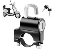 Antifurto Casco Moto - Combinato Sicurezza Manubrio | Antifurto In Alluminio Per Motocross Con 2 Chiavi - per Moto Scooter e Manubrio da 22 a 24 mm