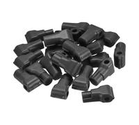 Antifurto Gancio Blocco,6mm,Piolo Gancio,nero pz 50