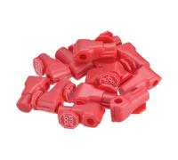 Antifurto Gancio Blocco,7mm,Piolo Uncino,red with words pz 30