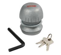 Antifurto giunto a sfera per rimorchio roulotte auto universale sicurezza lampa