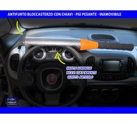 ANTIFURTO MECCANICO AUTO BLOCCASTERZO BLINDOSTERZO PER AUTO KIT BLOCCA VOLANTE