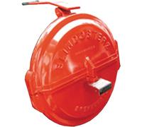 ANTIFURTO MECCANICO UNIVERSALE AUTO BLINDOSTERZ BREVETTATO ORIGINALE COMPRESO DI LUCCHETTO Rosso