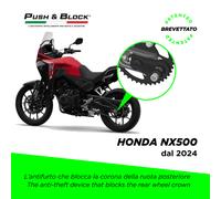 ANTIFURTO MOTO PUSH&BLOCK HONDA CB500 X NX 500 Hornet