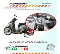 Antifurto Nuovo Blocca Cavalletto Push & Block Honda Forza 350 i ABS 2021 Euro 5