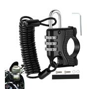 Antifurto Per Bicicletta,Gadget di Protezione Casco Anti-Volo Combinazione Digitale,Lucchetto Per Due Ruote | Per Adulti Uomini Donne Parcheggio Esterno Motociclette Notte