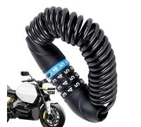 Antifurto Per Casco Da Moto | Combinazione A 4 Cifre Portatile Robusto - Lucchetto Per Bagagli A Codice Portatile - Per Parcheggio Sicurezza Campus Viaggi All'aperto Esercizio