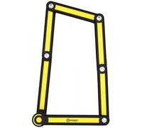 Antifurto pieghevole Auvray City Lock 85 Jaune 5 mm x 85 cm