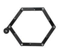 Antifurto pieghevole Axa Newton FL90K 90cm Noir TU