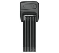 ABUS Lucchetto pieghevole Bordo One 6000A SmartX - lucchetto intelligente per bici con allarme controllo senza chiavi comodamente tramite app supporto SH ed e-bike 120 cm, nero