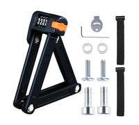 Antifurto pieghevole compatto per bicicletta, antifurto pieghevole per bicicletta, blocco del robusto, serratura pieghevole per ad alta sicurezza, per sicuri e affidabili