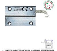 Antifurto Porta Blindata Contatto Magnetico Corrazzato Alluminio Cancello Ferro