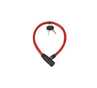Antifurto Twisty, cavo d'acciaio, bicicletta, 5mmx0.5m, 2 chiavi - THIRARD