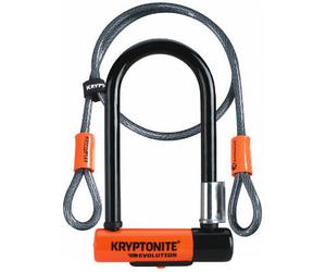 Antifurto U combinato Evolution Mini-7 con cavo flex Kryptonite