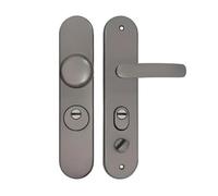 Antifurto universale da infilare Maniglia for cancello d'ingresso Sfera di sicurezza antideflagrante Serratura for porta Distanza fissa maniglia 235mm(1 SWITCH LEFT)