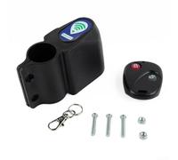 Antifurto Wireless Blocco Allarme Per Moto E Bici Con Telecomando Sistema di Sicurezza Sensore di Vibrazione 95dB Sirena Forte Montaggio Nero Kit di Installazione Semplice