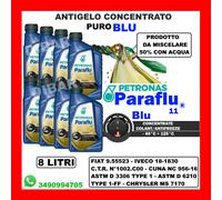 ANTIGELO BLU CONCENTRATO PETRONAS PARAFLU 11 CTR N°1002.C00 CUNA NC 956-16 8LT