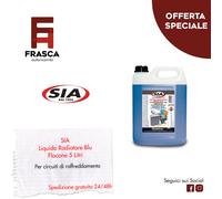 Antigelo Blu Radiatore -40° a +126° Liquido Protettivo Blu Contro Corrosione 5L
