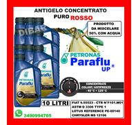 ANTIGELO CONCENTRATO PETRONAS PARAFLU UP ROSSO ASTM D 3306 TYPE 1 PE-00140 10LT