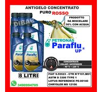 ANTIGELO CONCENTRATO PETRONAS PARAFLU UP ROSSO ASTM D 3306 TYPE 1 PE-00140 8LT