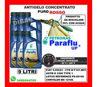 ANTIGELO CONCENTRATO PETRONAS PARAFLU UP ROSSO ASTM D 3306 TYPE 1 PE-00140 9LT