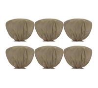 antigelo - Coperta protettiva per piante con coulisse da 6 pezzi, coperture antige per la stagione fredda | Giacca antigelo, coperta calda con coulisse, copertura per piante, protezione antige