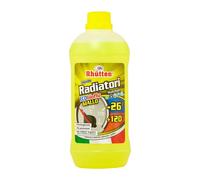 RHUTTEN Liquido Radiatori Permanente, Protezione Alluminio, Antigelo, Additivi Organici (Giallo -26°C, 1 Lt)