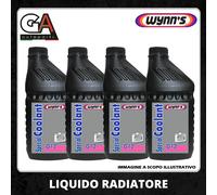 LIQUIDO ROSSO PROTETTIVO RADIATORE ANTIGELO CONCENTRATO 4 litri