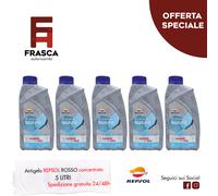 Antigelo Rosso Puro Extra Concentrato Repsol Liquido Refrigerante 5 Litri