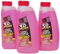 antigelo rosso puro liquido radiatore antifreeze per auto long life g12+ 3 litri
