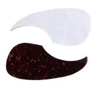 antigraffio Battipenna per chitarra Battipenna Per Chitarra Acustica In PVC, Battipenna Tartarugato Nero, Autoadesivo