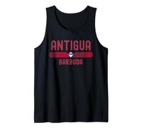 Antigua & Barbuda Flag | Antiguan Vintage Distressed Canotta