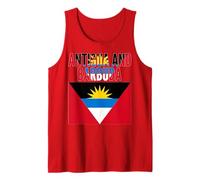 Antiguan - Bandiera del Paese di Antigua e Barbuda Canotta