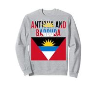 Antiguan - Bandiera del Paese di Antigua e Barbuda Felpa