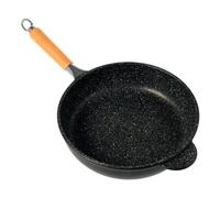 Antik Ars Padella Alluminio antiaderente (28cm) alta con manico amovibile
