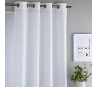 Antilo Tenda confezionata con occhielli Onda - 300x270 cm - Colore naturale. Tessuto leggero decorazione per camera da letto o soggiorno. 100% poliestere