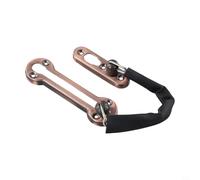 Antilock, catenella per porta con funzione di sicurezza per bambini, struttura in lega di zinco, affidabile per la sicurezza domestica (bronzo rosso)