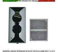 ANTINCENDIO RILEVATORE LINEARE DI FUMO 50 MT 12/24 V RELÈ DI USCITA 1 A EN 54/14