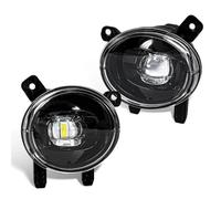 Antinebbia Anteriore Per BMW F20 F21 F22 F23 F30 F31 F32 F33 F34 F36 Gruppo Fari Fendinebbia LED Angel Eyes Lente Alogena Paraurti Anteriore Faro 12V Fendinebbia Anteriore(LED Lens White)