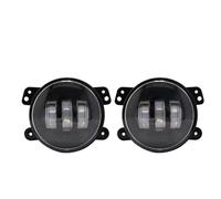 Antinebbia Anteriore Per Dodge Per Charger Per Journey Per Magnum 60W 4 Pollici LED Fendinebbia Con Anello Alone Bianco DRL Ambra Indicatore Di Direzione Fendinebbia Anteriore(2pcs)