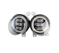 Antinebbia Anteriore Per VW Per Golf Mk5 Per Rabbit Per GTI 1K 2004-2009 2 X Anteriori A LED Per Auto DRL Canbus Angel Eye Fendinebbia Luci Di Marcia Diurna Fendinebbia Anteriore(White and Red)