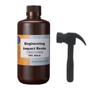 Antinsky Engineering Impact Resin for 3D Printer 405nm UV-Curing Ultra High Impact Resistance & Toughness High Precision High Strength Top-quality Factory Materials Black 1KG