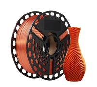 ANTINSKY Filamento PLA in seta da 1,75 mm Precisione dimensionale del filamento della stampante 3D +/- 0,02 mm, Bobina da 1 kg con superficie liscia e setosa (2,2 libbre) Rame