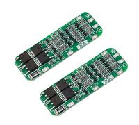 ANTIOCH 2 pz 20A Batteria al Litio 18650 Caricatore PCB BMS Piastra di Protezione 18650 Modulo di Ricarica Carica Batterie agli Ioni di Litio 11,1 V 12 V 12,6 V