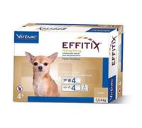 Antiparassitari spot on per cani da 1,5-4 kg 4 pipette