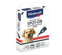 Antiparassitario a pipette Vitakraft per Cani di taglia grande Spot On 3 Pipette
